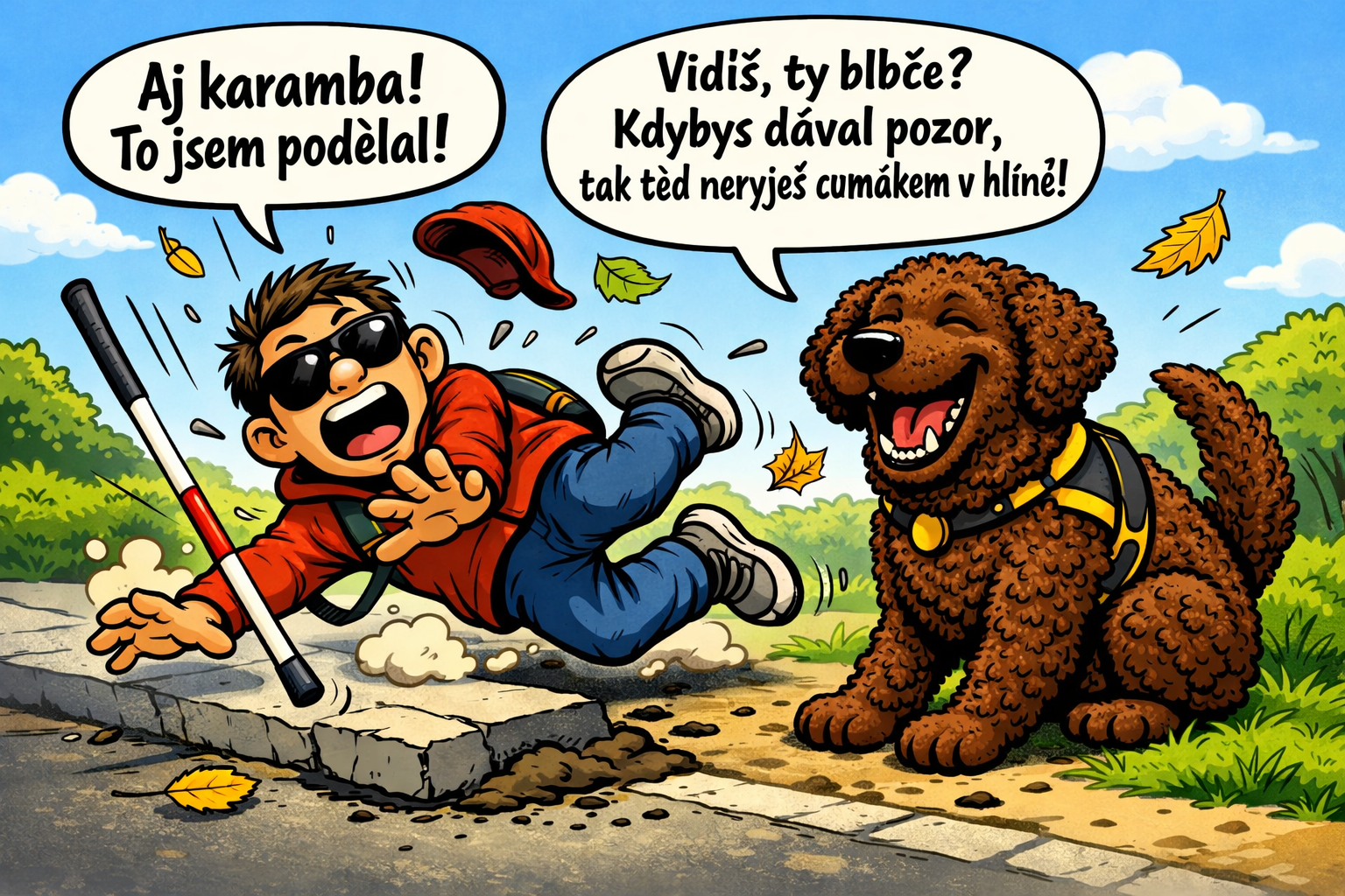 Kdyz se ti smeje i vlastni pes